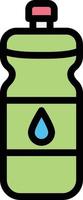 Wasserflasche-Vektor-Icon-Design-Illustration vektor