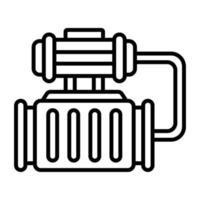 vatten pump vektor ikon
