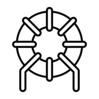 Induktor Vektor Symbol