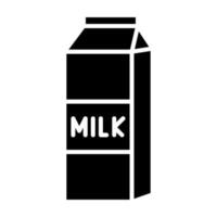 Milch Karton Vektor Symbol