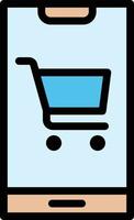 Online-Shopping-Vektor-Icon-Design-Illustration vektor