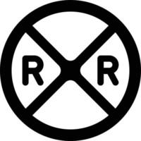 järnvägsväg vektor ikon design illustration