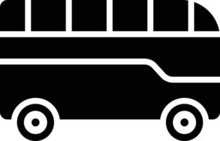 Bus-Vektor-Icon-Design-Illustration vektor