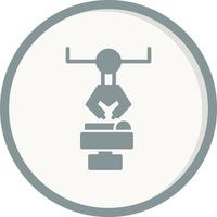 Roboter Chirurgie Vektor Symbol