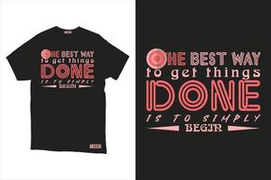 Typografie T-Shirt Design Vorlage mit Grunge vektor