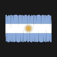 Argentinien Flagge Vektor