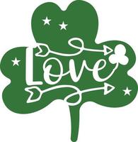 St Patrick's Tag Design vektor