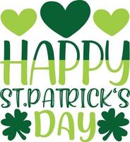 St Patrick's Tag Design vektor