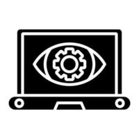 Computer Vision Vektor Symbol