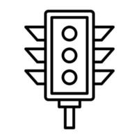 Ampel-Vektor-Symbol vektor