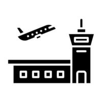 flygplats vektor ikon