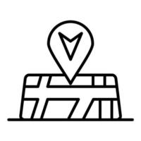 GPS-Vektor-Symbol vektor