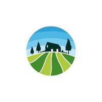 Landwirtschaft Logo Vorlage geeignet zum Unternehmen und Produkt Namen, usw vektor