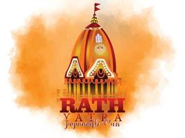 vektorillustration festival ratha yatra von lord jagannath balabhadra vektor