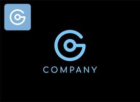 G Brief Vektor Logo. gebildet Kreis Logo sauber und einfach. geeignet zum Geschäft Logos
