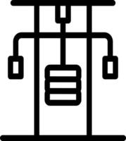 skivstång vektor illustration på en bakgrund.premium kvalitet symbols.vector ikoner för begrepp och grafisk design.