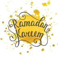 Ramadan kareem Gruß Karte Design Vorlage vektor