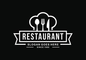 Restaurant Logo Vorlage Design Vektor