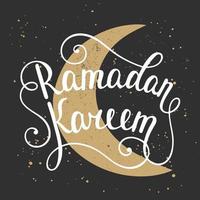 Ramadan kareem Gruß Karte Design Vorlage vektor