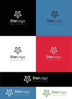 Star Logo Vektor Kunst eps Logo Design