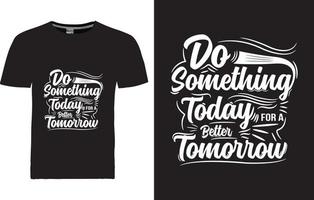 Typografie T-Shirt Design vektor