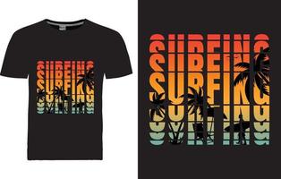 sommar t-shirt design vektor