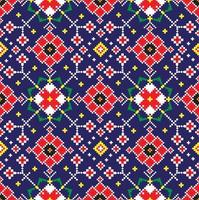 schön Vektor gestickt geometrisch ethnisch orientalisch Muster länderübergreifend groß einstellen von ethnisch nahtlos geometrisch Muster, Stoff, Kleidung, Textur, Mode, Teppich, Druck