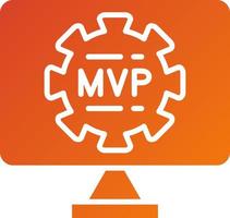 mvp-Symbolstil vektor