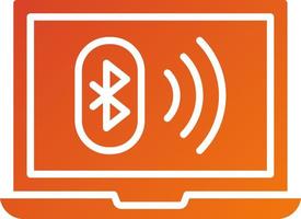 Bluetooth Symbol Stil vektor