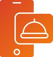 Food-App-Icon-Stil vektor