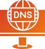 DNS-Symbolstil vektor