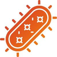 Bakterium Symbol Stil vektor