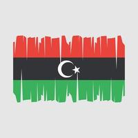 libyen flagge vektor