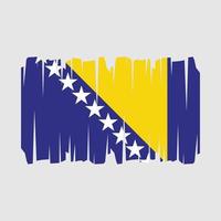 bosnien flagge vektor