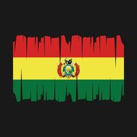 Bolivien Flaggenvektor vektor