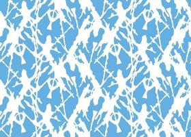 Vektor Textur Hintergrund, nahtloses Muster. handgezeichnete, blaue, weiße Farben.
