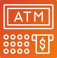 ATM-Symbolstil vektor