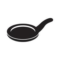 teflon matlagning redskap symbol ikon, illustration design mall. vektor