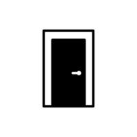 Tür Symbol Vektor Design Vorlagen