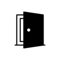 Tür Symbol Vektor Design Vorlagen
