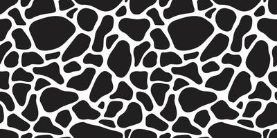 ko hud sömlös mönster dalmatiner hund isolerat djur- hud textur zebra giraff tapet bakgrund kamouflage vektor