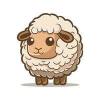 süß Schaf Vektor