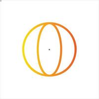 Strand Ball Symbol mit isoliert vektor und transparent Hintergrund