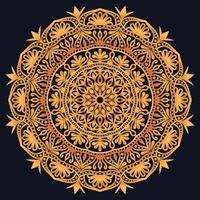 dekorative elemente luxus ornament muster verlauf mandala design vektor