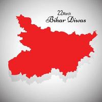 Vektor Illustration von ein Hintergrund zum Bihar diwas.
