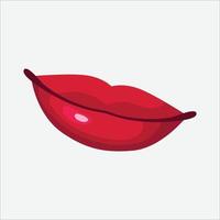 kostenlos Vektor weiblich rot Lippen