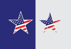 förenad stater av Amerika ikon flagga symbol tecken vektor