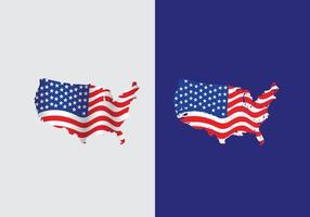 vereinigt Zustände von Amerika Symbol Flagge Symbol Zeichen vektor