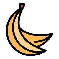bananer protein ikon vektor platt
