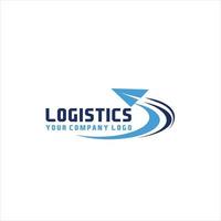 Logistik Transport Logo Vektor, schnell Lieferung Konzept Symbol. einfach einer farbig Einkaufen Element Illustration. Vektor Symbol Design von Geschäft Sammlung.